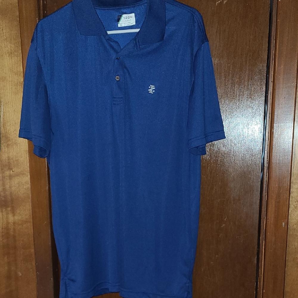 Izod Men's Blue Polo Shirt
